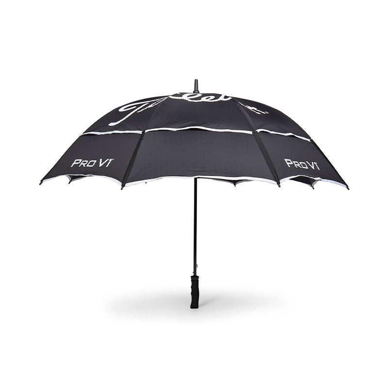 TITLEIST Tour Double Canopy Umbrella (Black)