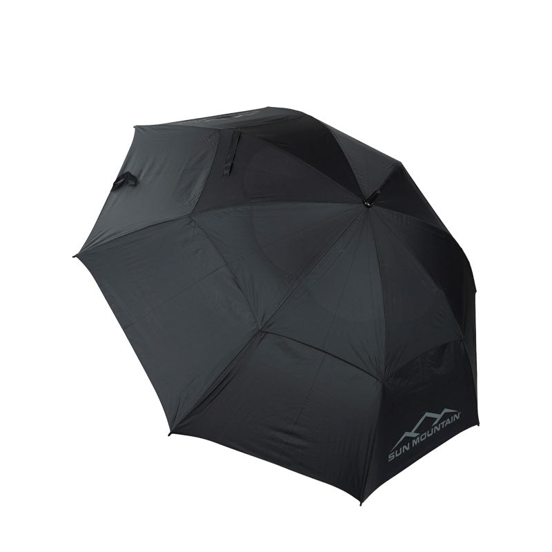 SUN MOUNTAIN 68" Double Canopy Umbrella (Black)