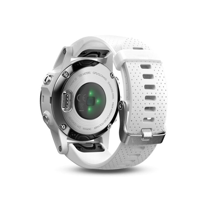 GARMIN Fenix 5S GPS Golf Watch (White)
