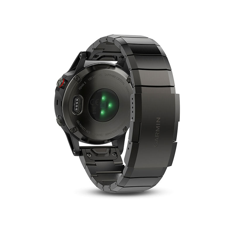 GARMIN Fenix 5 Sapphire Edition GPS Watch (Black)