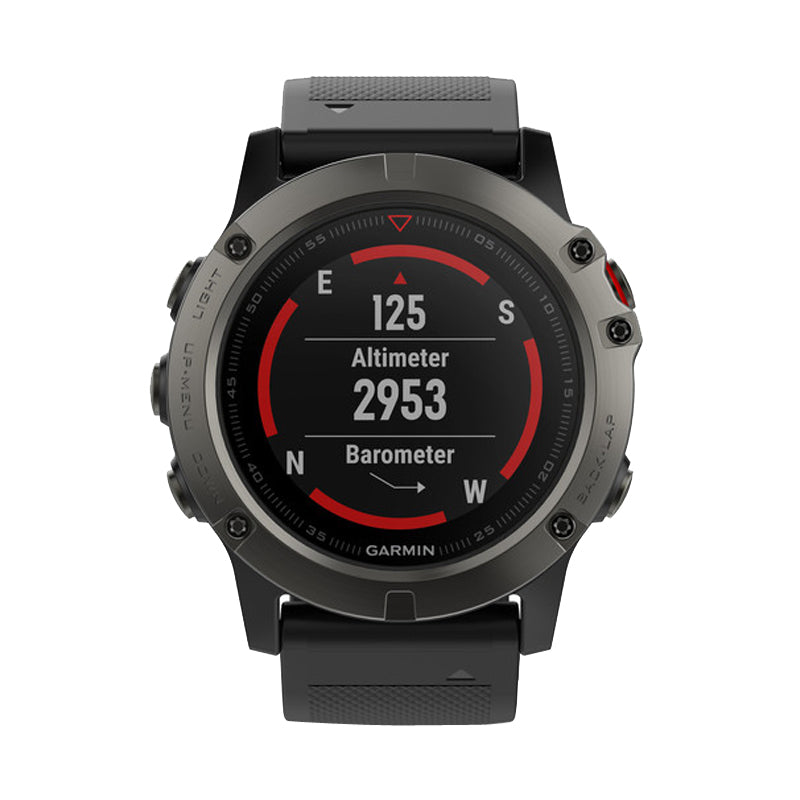GARMIN Fenix 5x Sapphire Edition GPS Sport Watch (Grey)