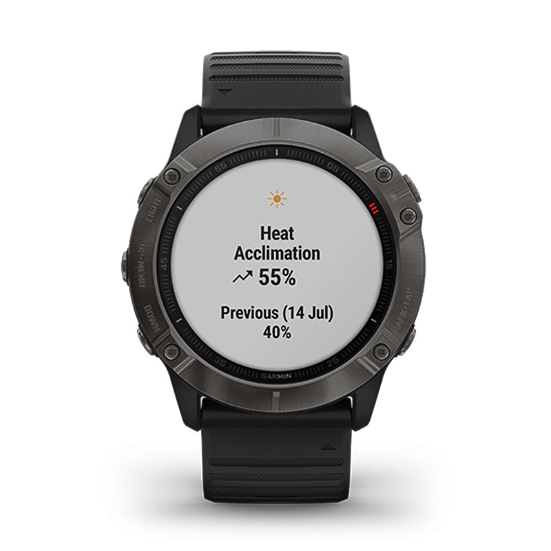 GARMIN Fenix 6X Sapphire Edition GPS Sport Watch (Grey)