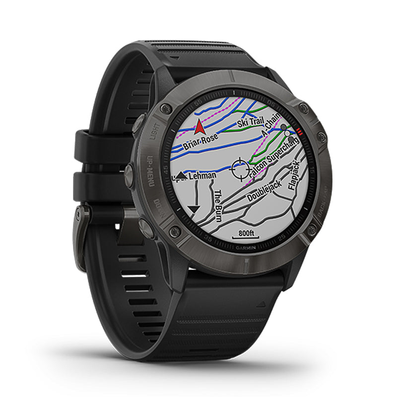 GARMIN Fenix 6X Sapphire Edition GPS Sport Watch (Grey)