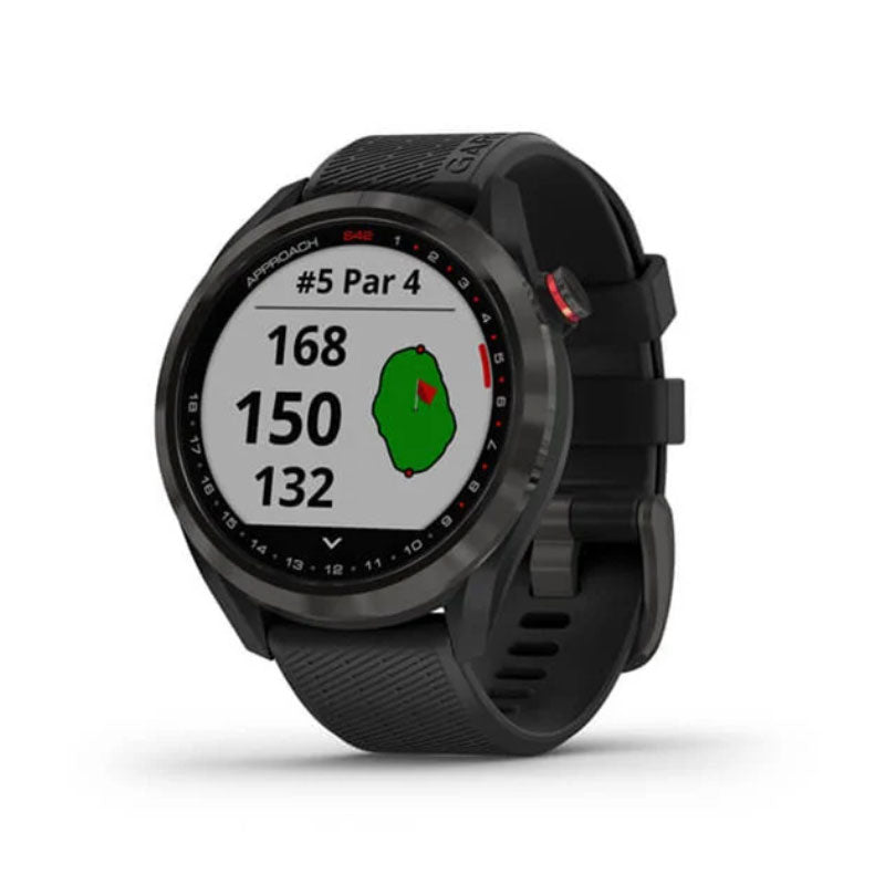 GARMIN Approach S42 Golf Watch (Carbon Grey/Gunmetal/Black)