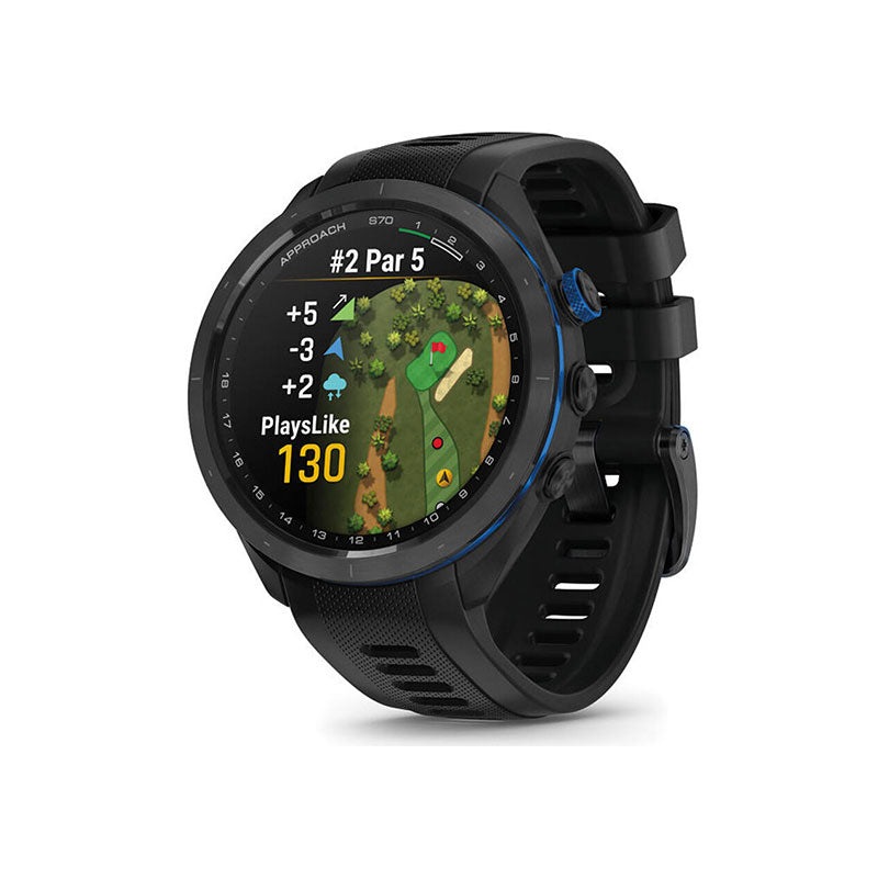 GARMIN Approach S70 x TaylorMade Smartwatch - 47mm (Black/Blue)