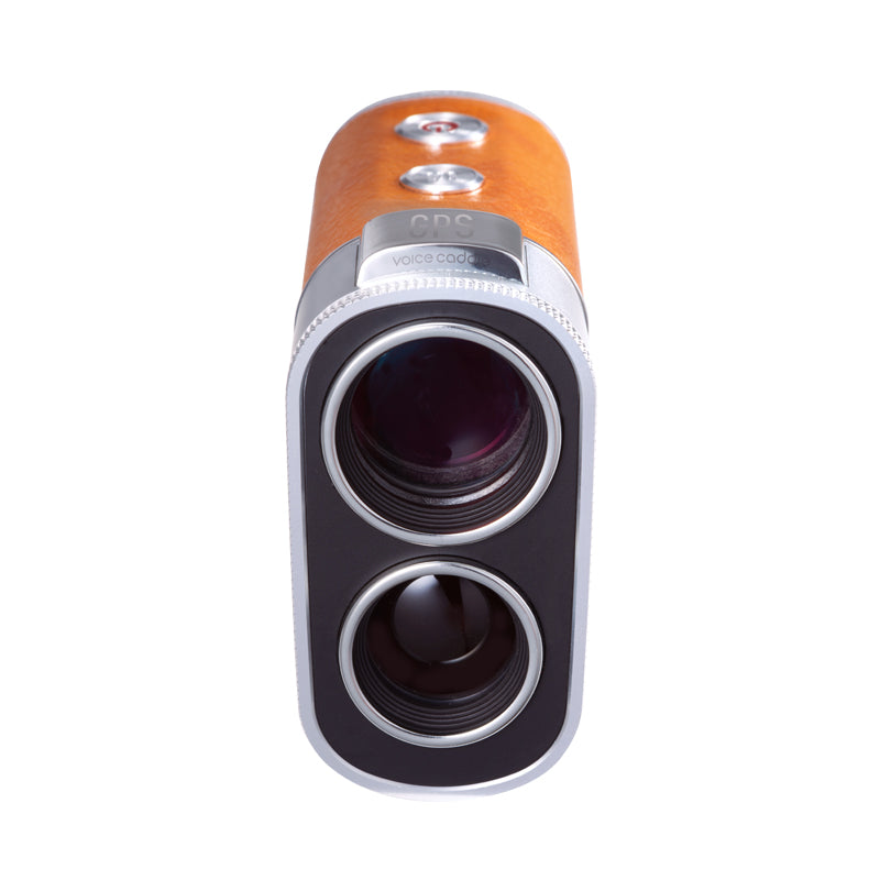VOICE CADDIE SL1 GPS Laser Rangefinder - Silver & Leather