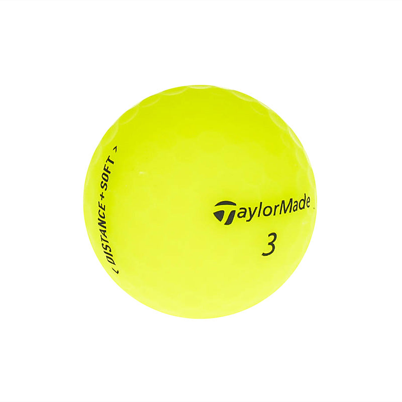 TAYLORMADE Distance + Soft (2020) (Yellow) Golf Ball