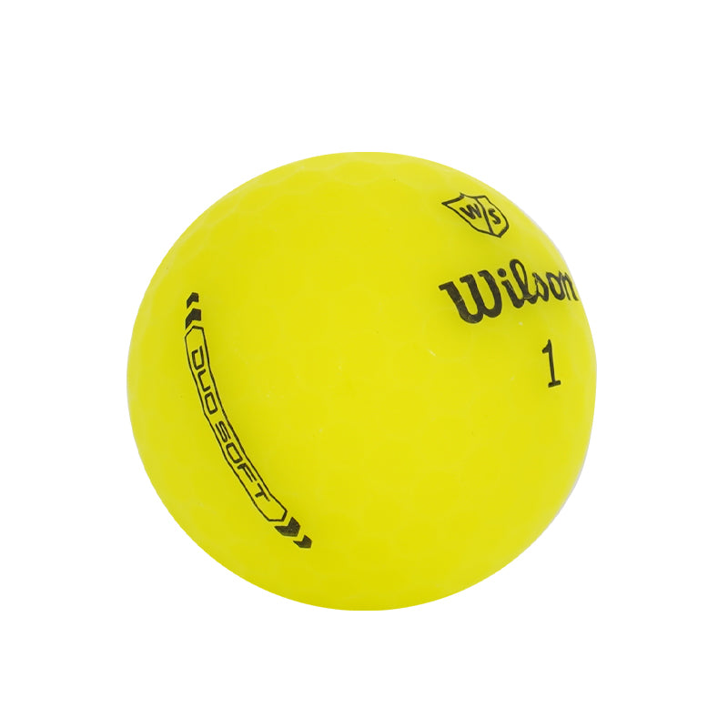 WILSON Duo Soft Optix (2023) (Yellow) Golf Ball