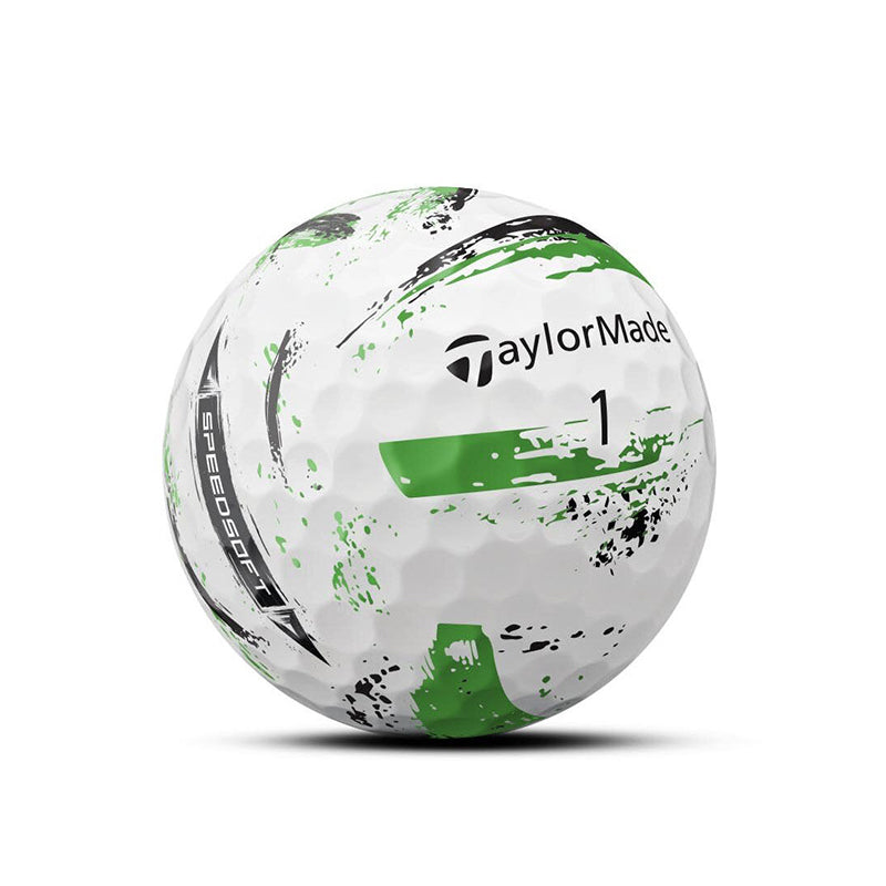 TAYLORMADE SpeedSoft Ink (2024) (Green) Golf Ball