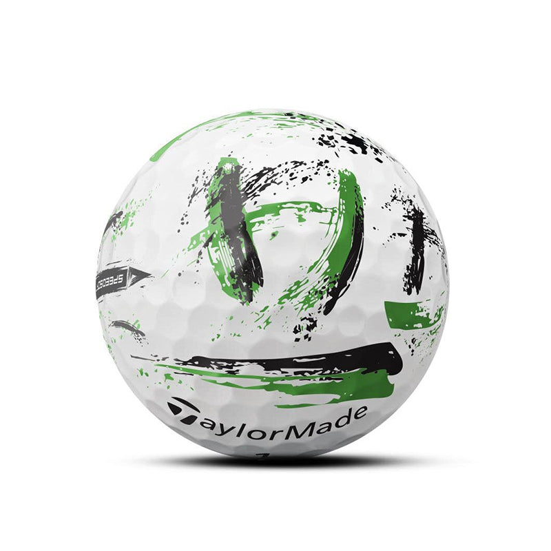TAYLORMADE SpeedSoft Ink (2024) (Green) Golf Ball
