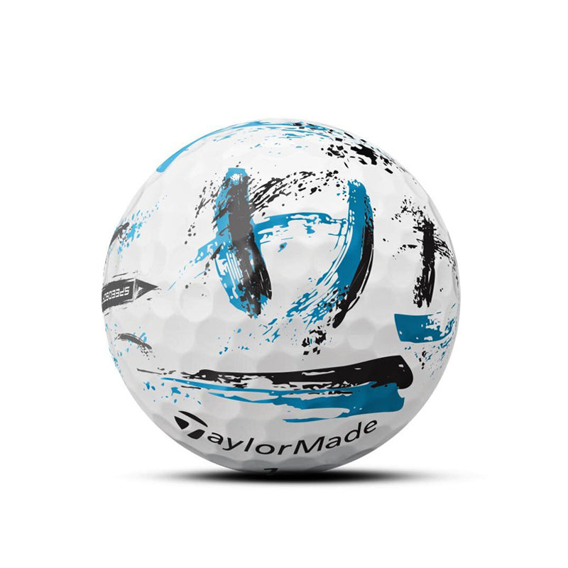 TAYLORMADE SpeedSoft Ink (2024) (Blue) Golf Ball