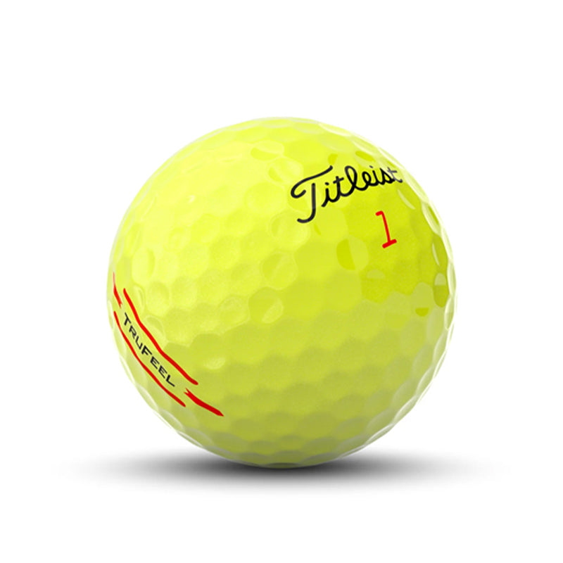 TITLEIST TruFeel (2024) (Yellow) Golf Ball