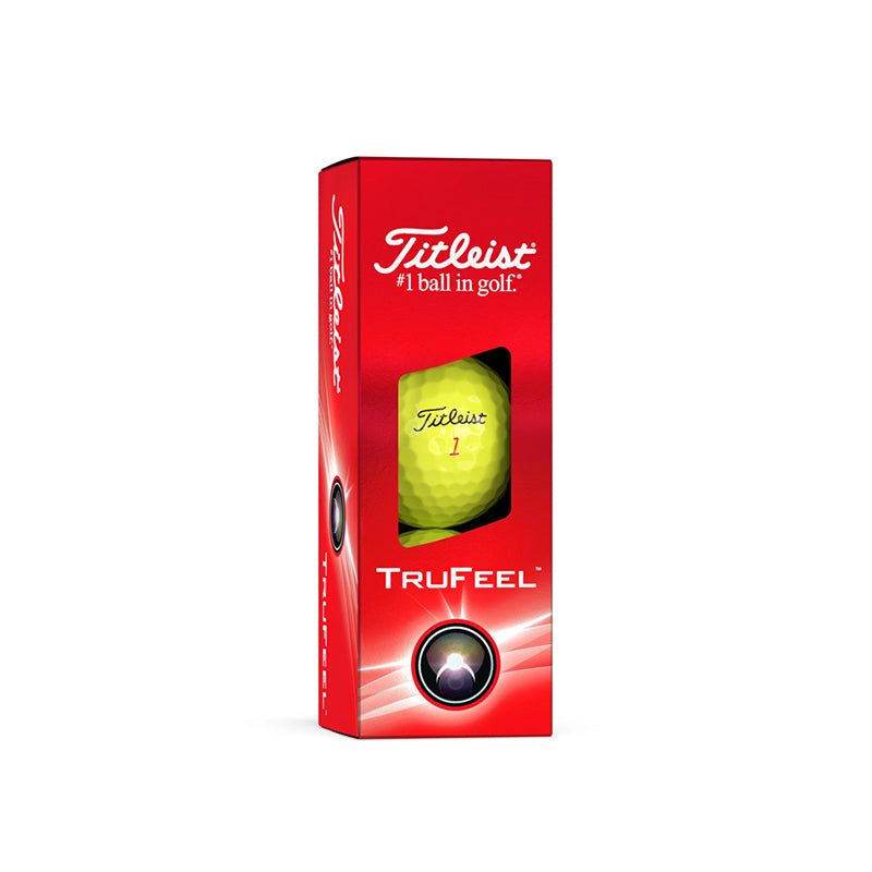 TITLEIST TruFeel (2024) (Yellow) Golf Ball