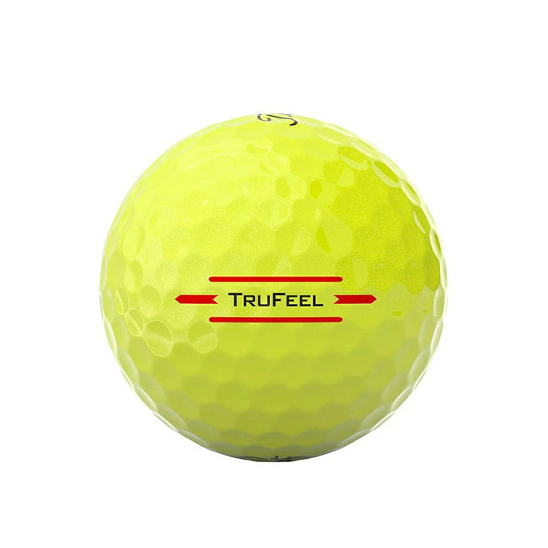 TITLEIST TruFeel (2024) (Yellow) Golf Ball