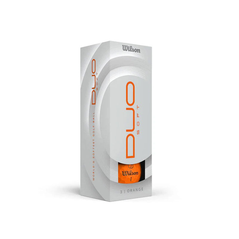 WILSON Duo Soft (2025) (Orange) Golf Ball