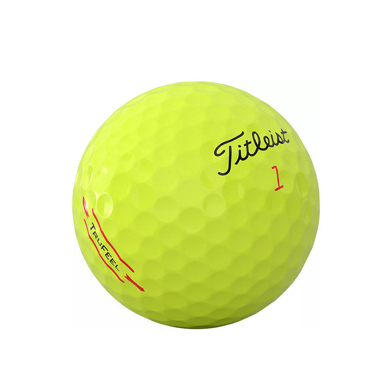 TITLEIST TruFeel (2026) (Yellow) Golf Ball