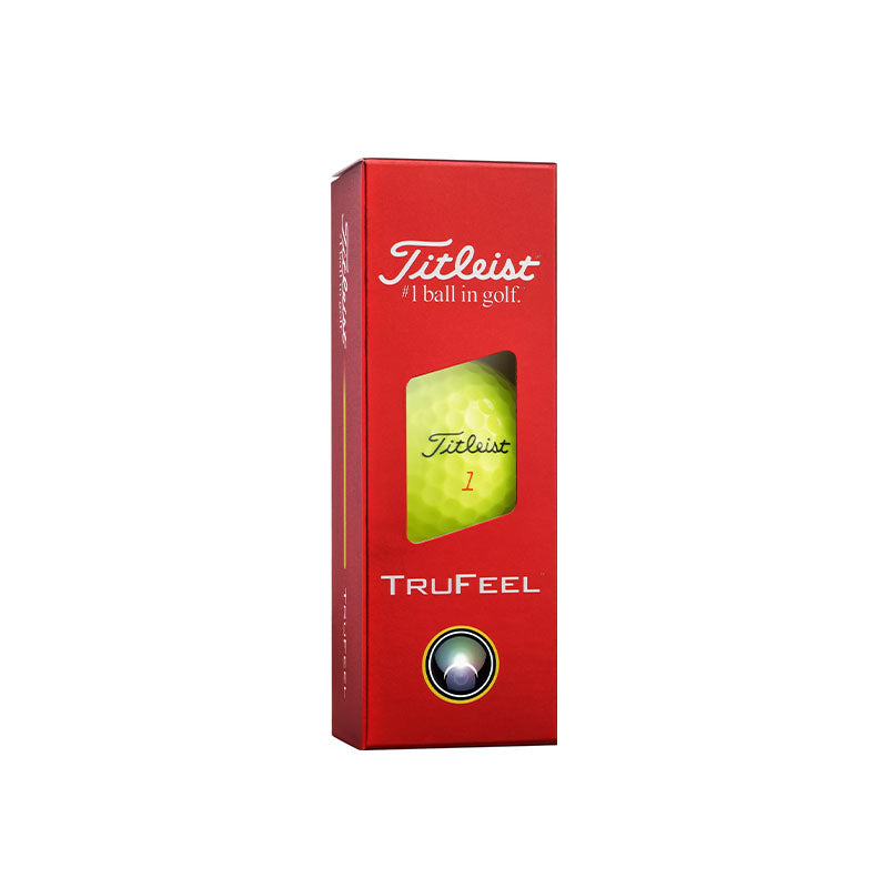 TITLEIST TruFeel (2026) (Yellow) Golf Ball