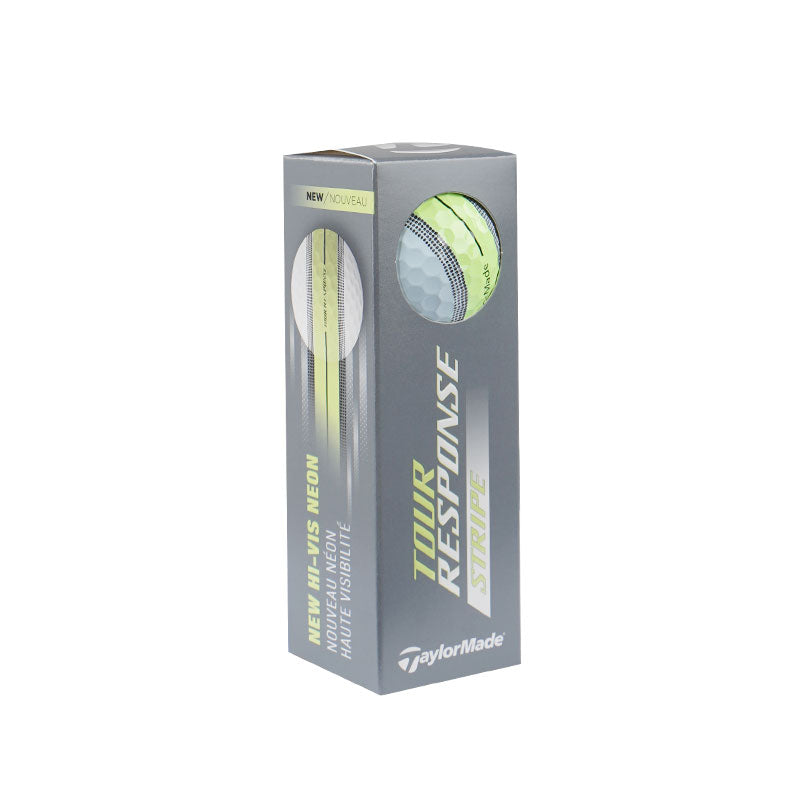 TAYLORMADE Tour Response Stripe (2025) (Yellow) Golf Ball
