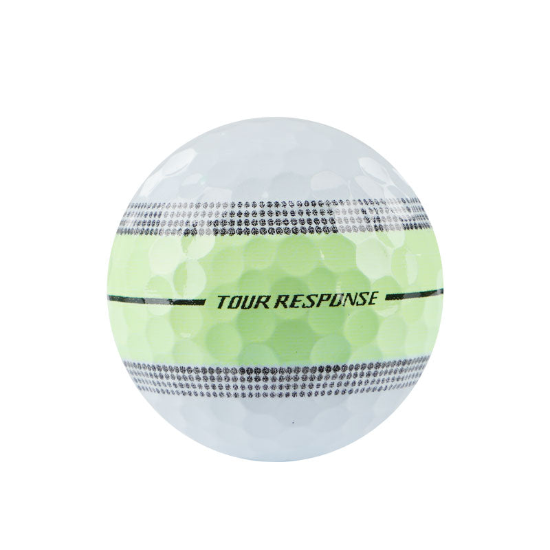 TAYLORMADE Tour Response Stripe (2025) (Yellow) Golf Ball