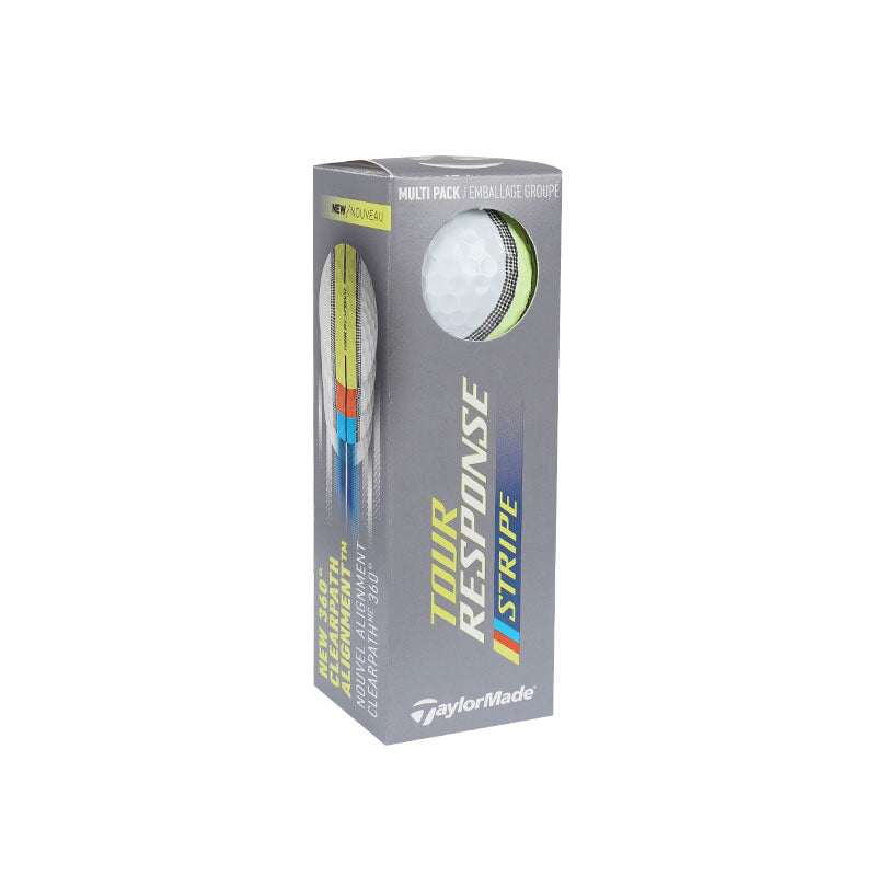 TAYLORMADE Tour Response Stripe Multipack (2025) Golf Ball