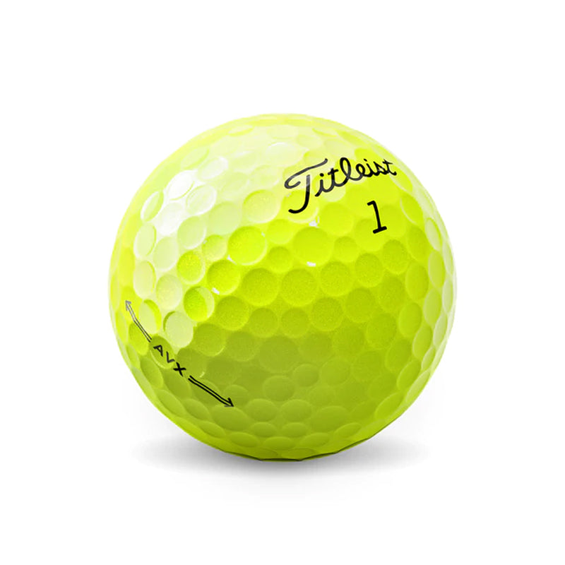 TITLEIST AVX (2022) (Yellow) Golf Ball