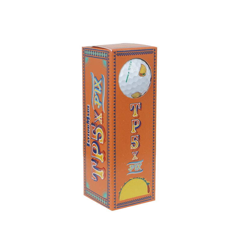 TAYLORMADE TP5x Pix 3.0 Taco Limited Edition (2024) Golf Ball