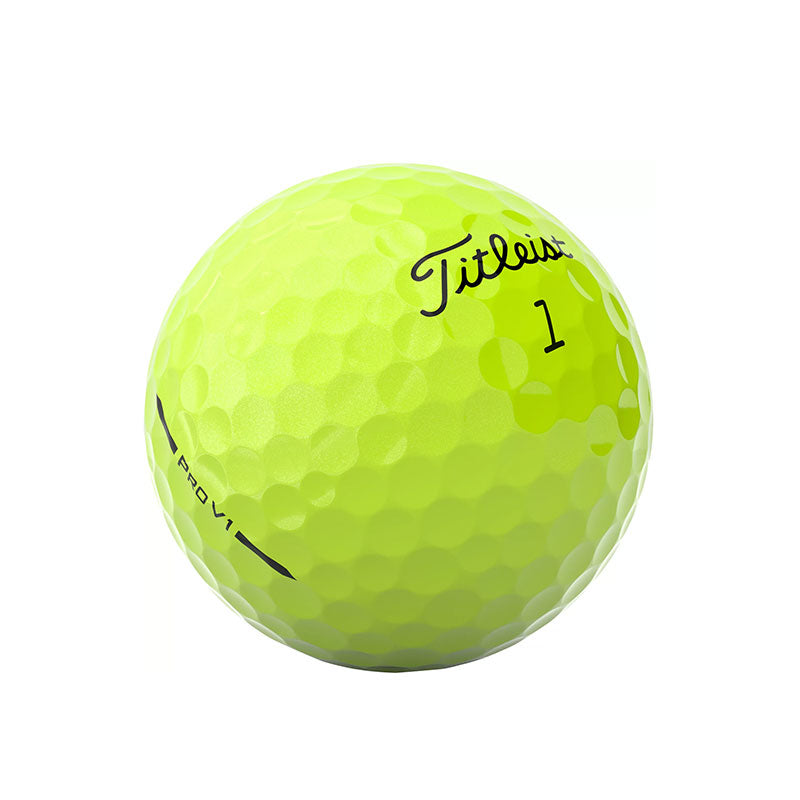 TITLEIST Pro V1 (2025) (Yellow) Golf Ball