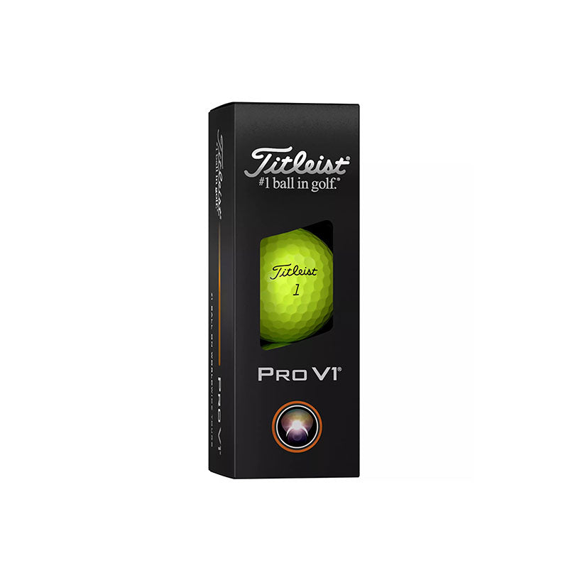 TITLEIST Pro V1 (2025) (Yellow) Golf Ball