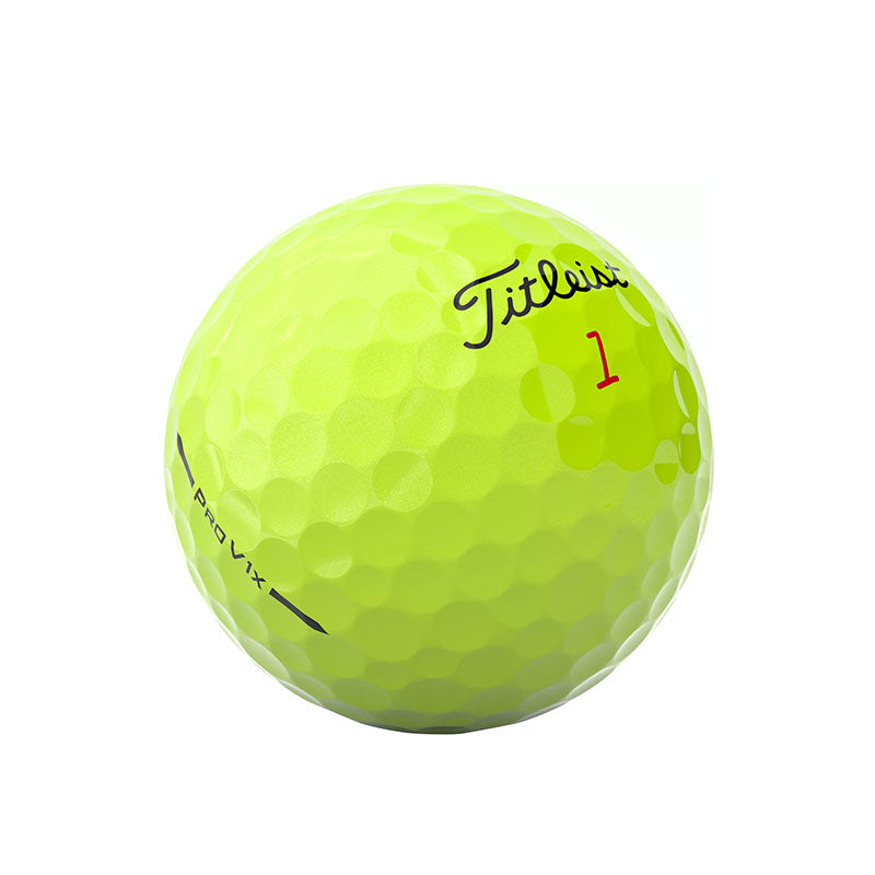 TITLEIST Pro V1x (2025) (Yellow) Golf Ball