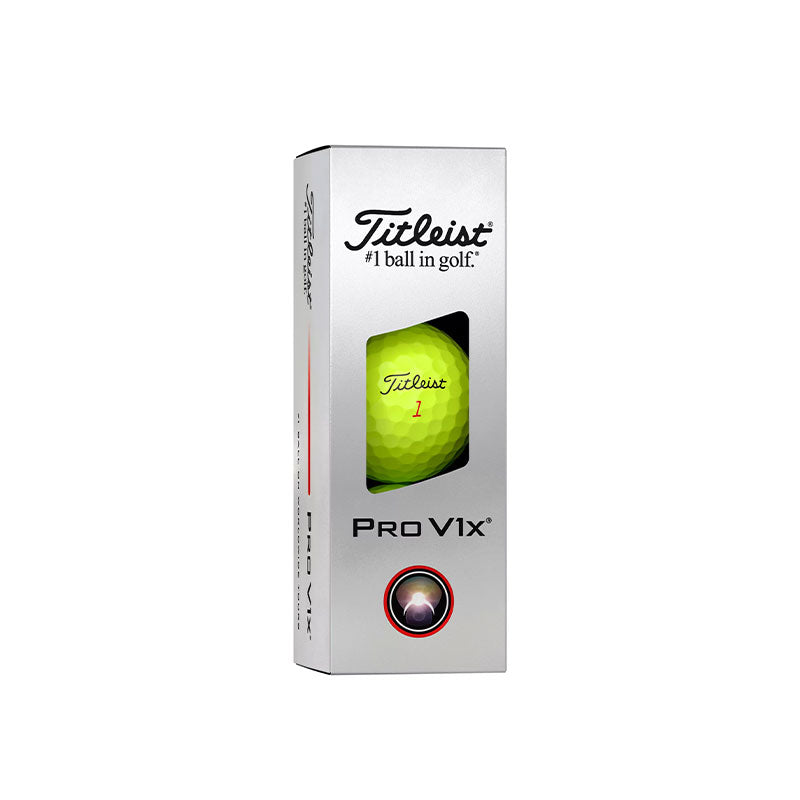 TITLEIST Pro V1x (2025) (Yellow) Golf Ball