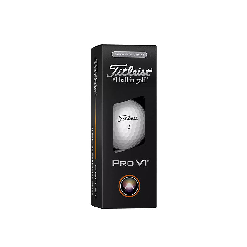 TITLEIST Pro V1 Enhanced Alignment (2025) Golf Ball