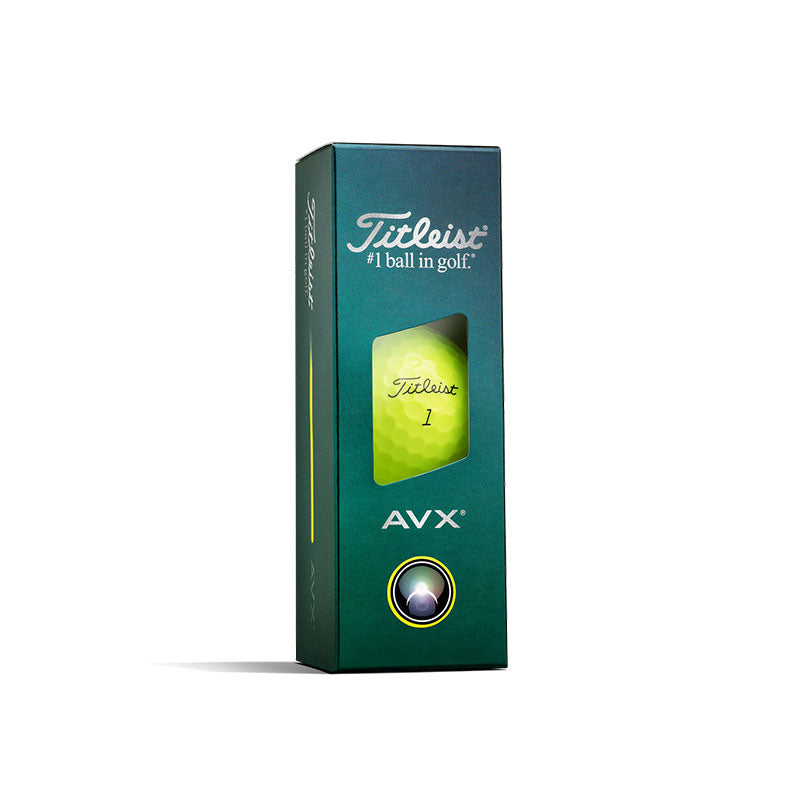 TITLEIST AVX (2026) (Yellow) Golf Ball