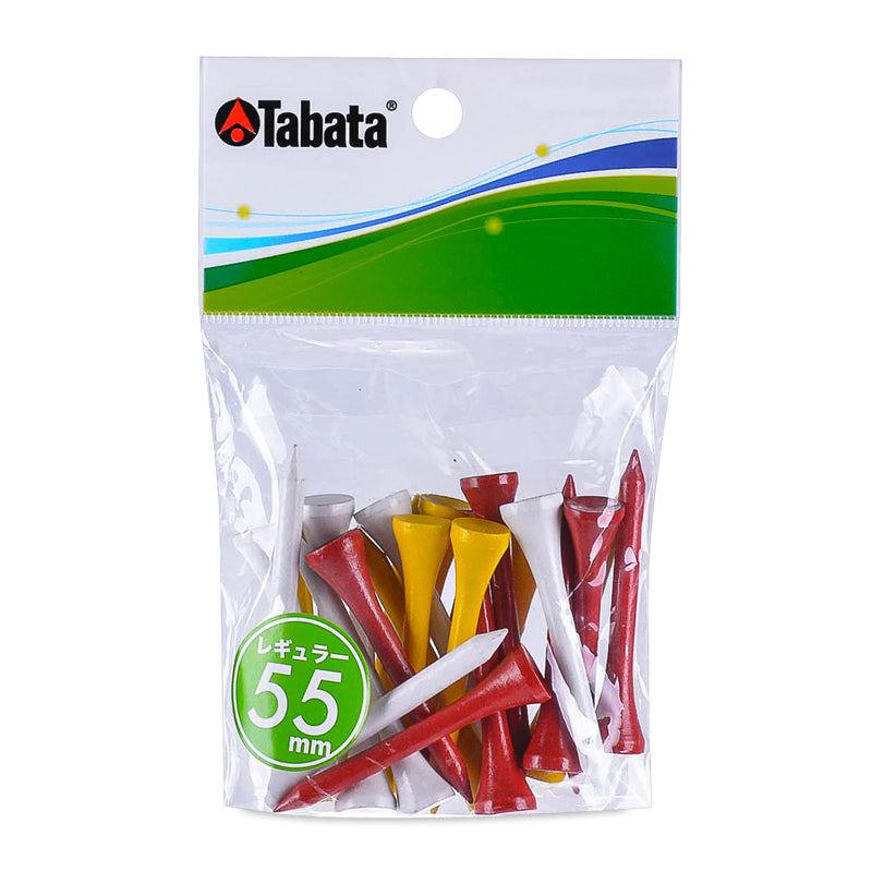 TABATA Wood Tee Color 55mm