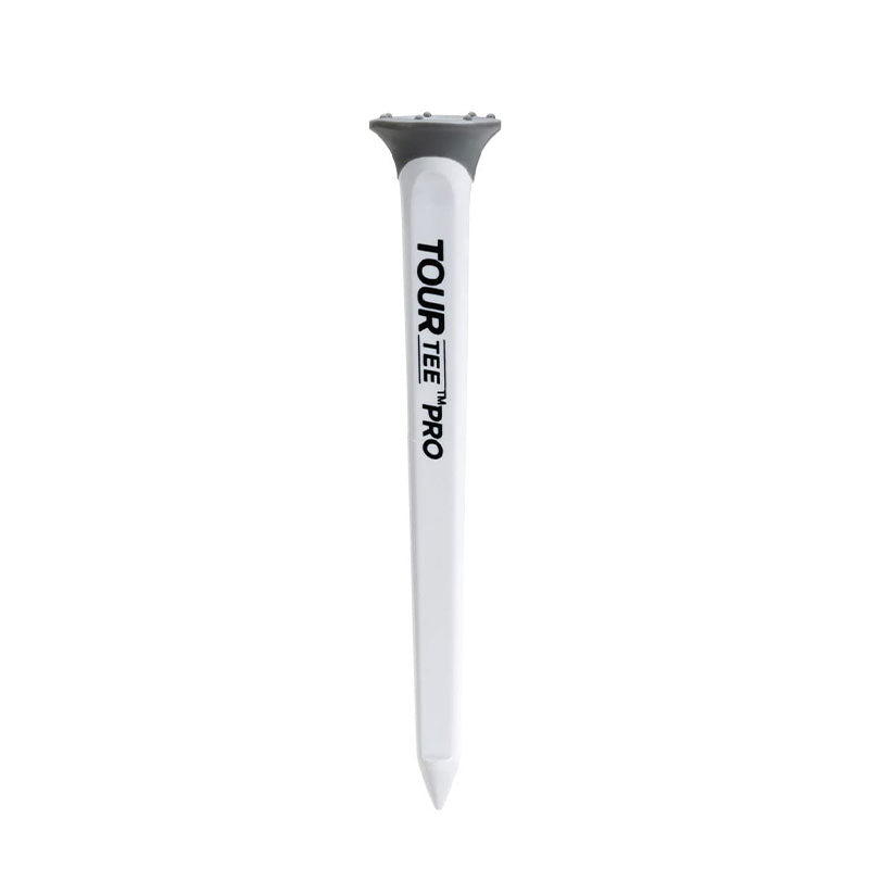 TOUR TEE Pro White Spine Tee 80mm - 4 Pieces