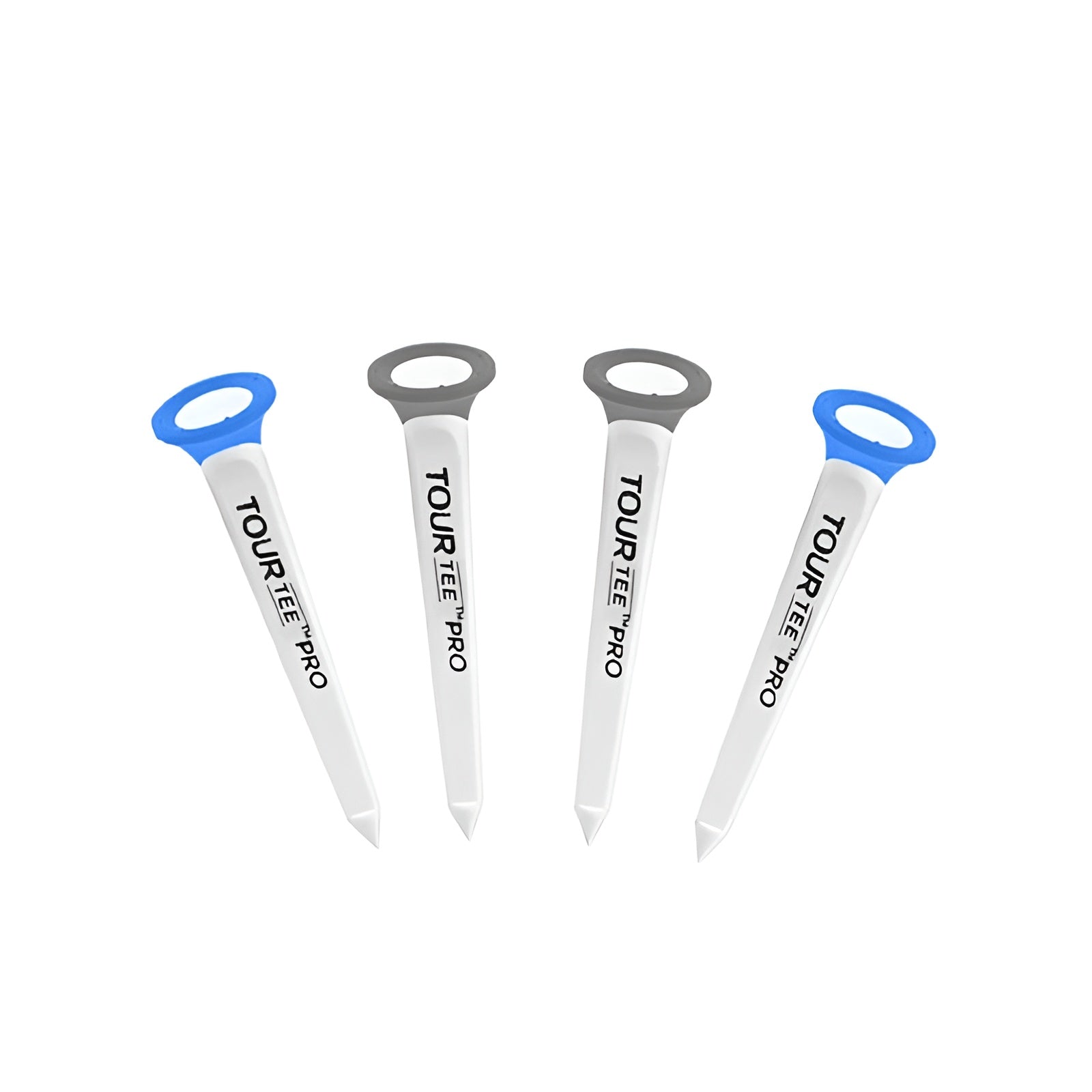 TOUR TEE Pro White Spine Tee 80mm - 4 Pieces