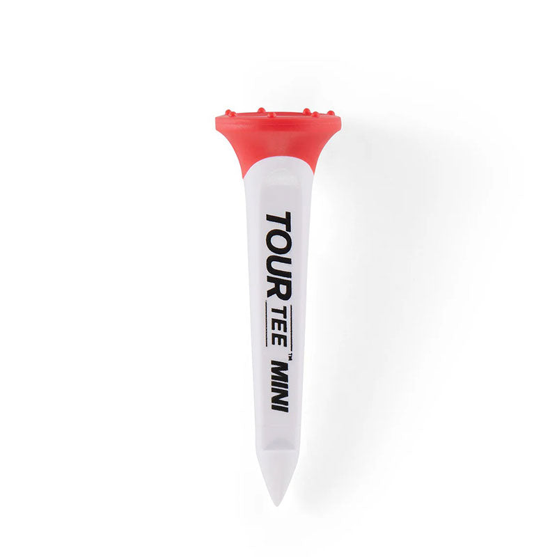 TOUR TEE Mini White Spine Tee 45mm - 6 Pieces