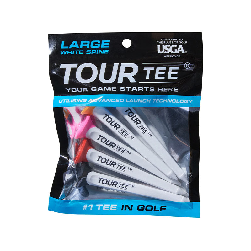 TOUR TEE Large Spine Tee 80mm - 5 Pieces