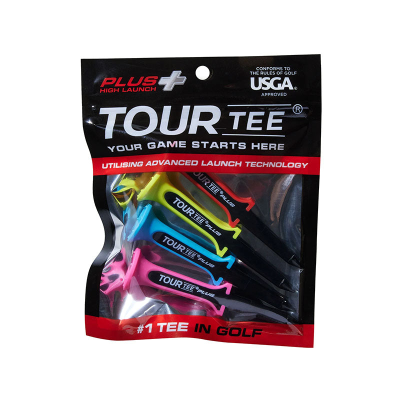 TOUR TEE Plus High Launch 80mm - 4 Pieces