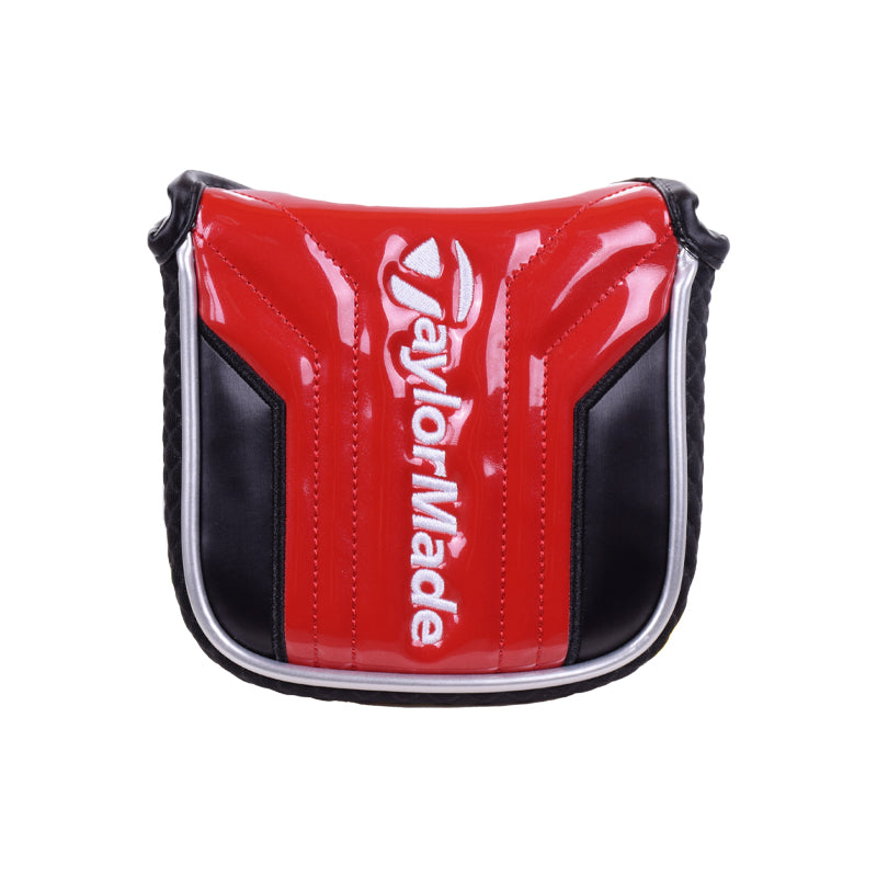 TAYLORMADE Auth-Tech Mallet Putter Headcover (Red/Black)