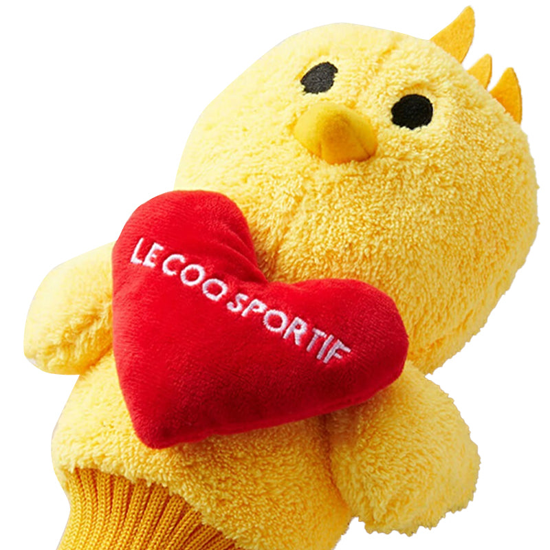 LE COQ SPORTIF GOLF Character Utility Headcover (Yellow)