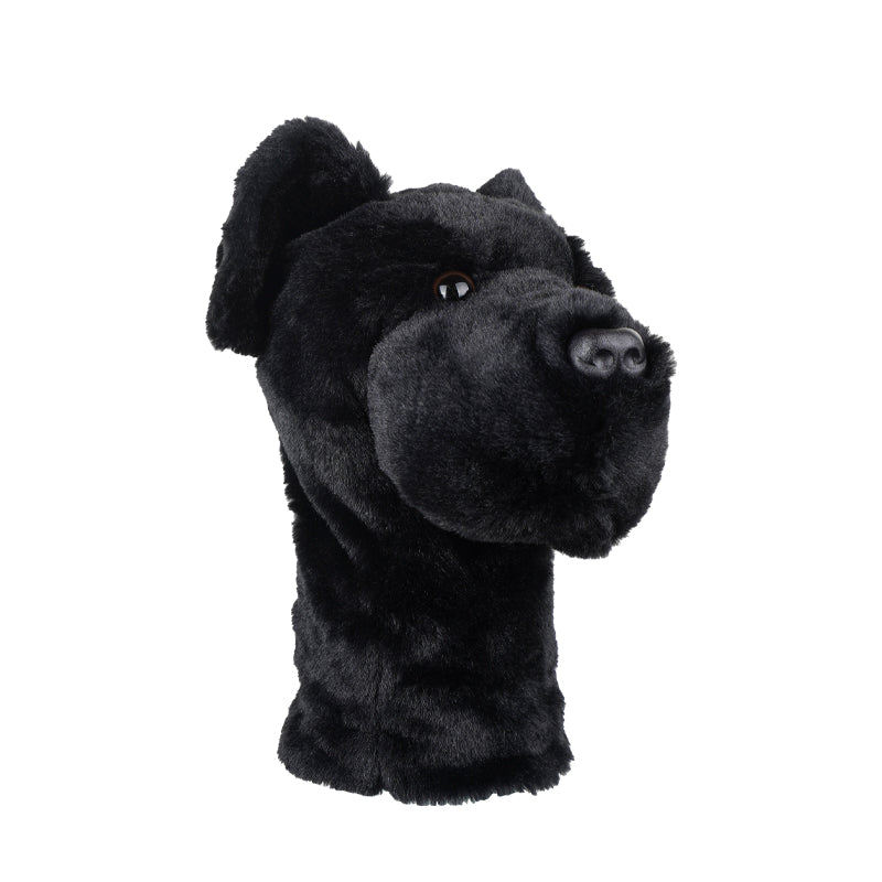 DAPHNE Black Lab Wood Headcover (Black)