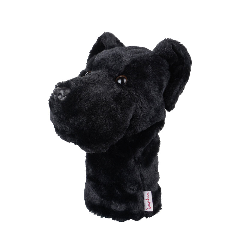 DAPHNE Black Lab Wood Headcover (Black)
