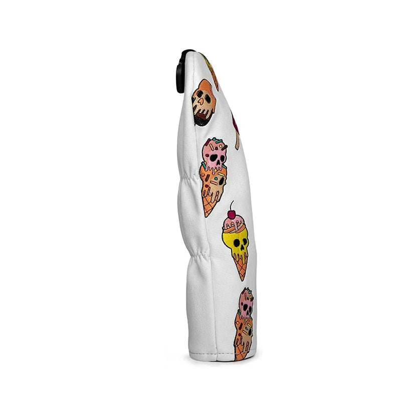 GENERAL ITEM Barudan Color Skull Ice-Cream Fairway Headcover