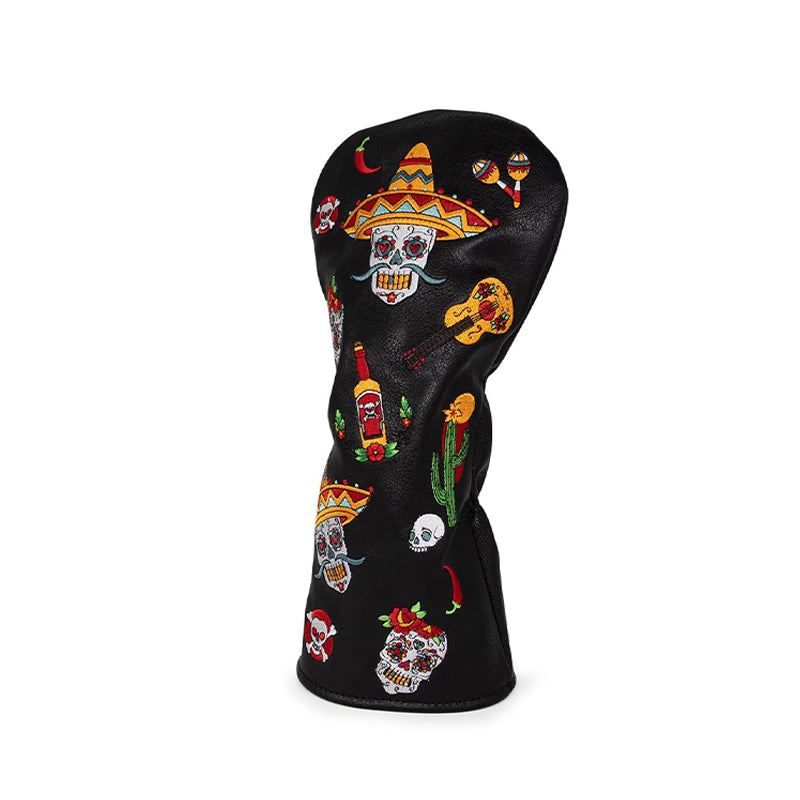 GENERAL ITEM Barudan Maxico Calavera Skull Fairway Headcover