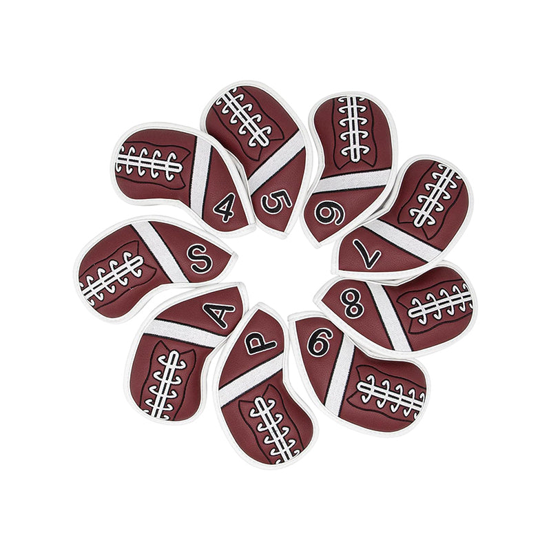 GENERAL ITEM Barudan American Football Iron Headcover (10pcs)