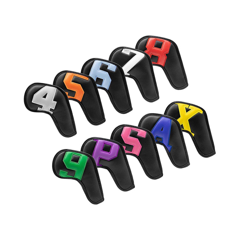 GENERAL ITEM Barudan Color Digit Black Iron Headcover (10pcs)