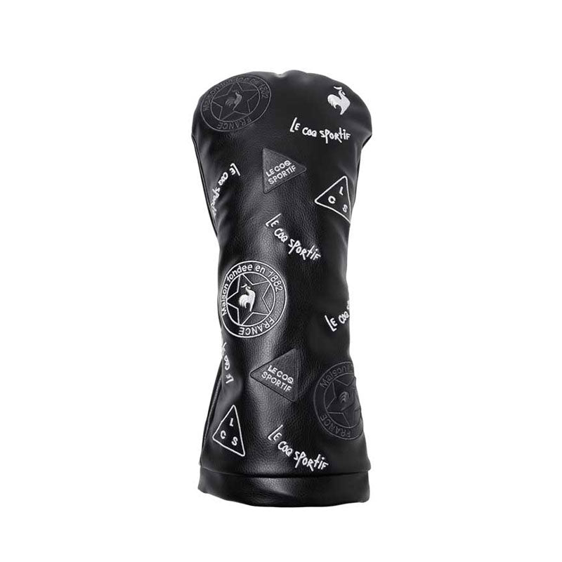 LE COQ SPORTIF GOLF Multi-Flying Pattern Driver Headcover (Black)