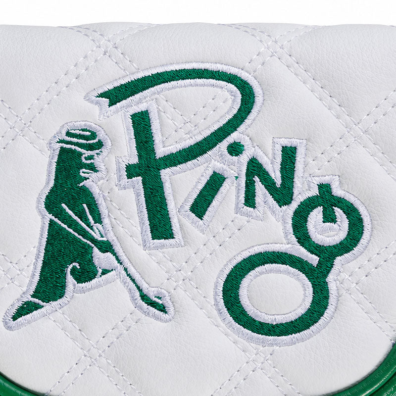 PING Mr. Ping Quilted Mallet Putter Headcover (White)
