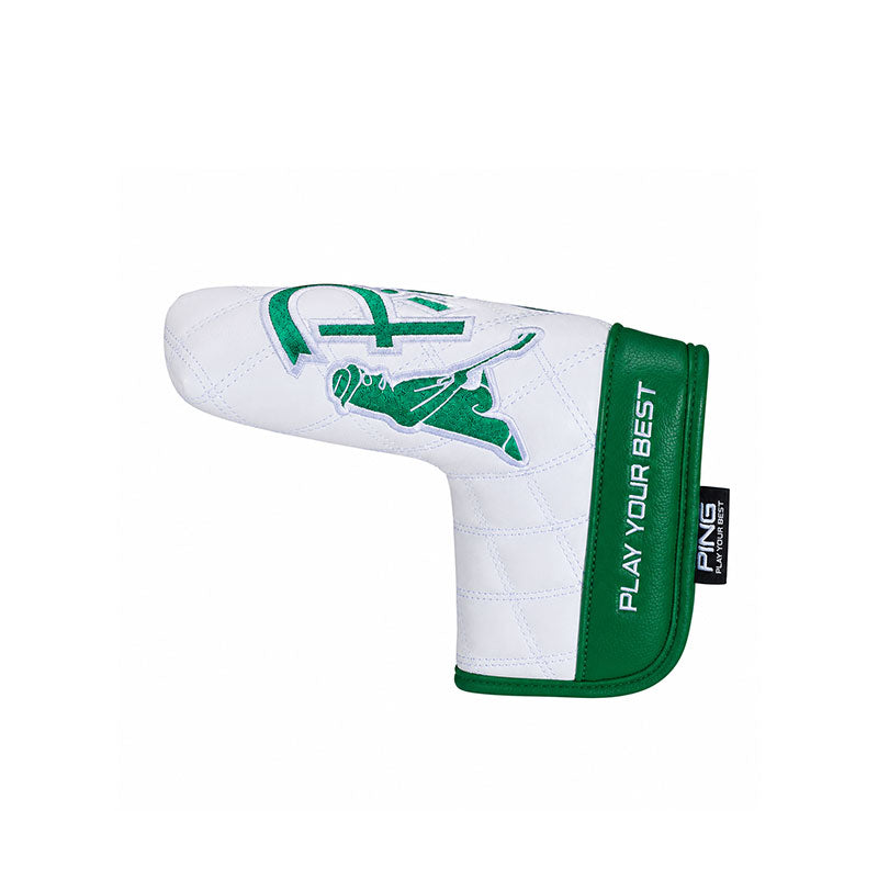 PING Quilted Blade Putter Headcover (White)