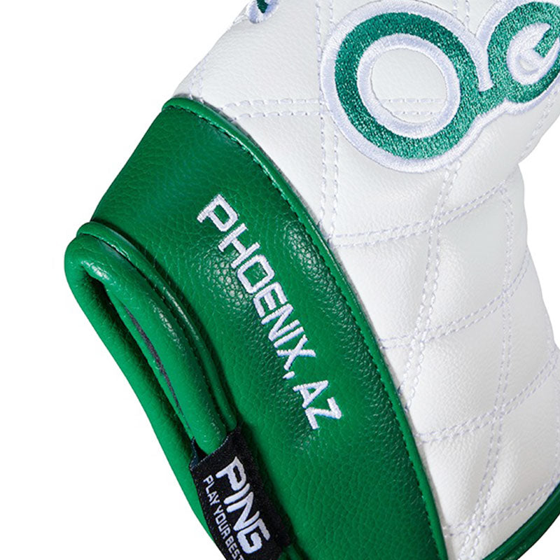 PING Quilted Blade Putter Headcover (White)